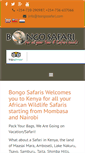 Mobile Screenshot of bongosafari.com